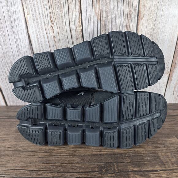 On Cloud 5 Waterproof Running Shoes Men's Sz 8.5 Triple Black (VGC) - Picture 8 of 9